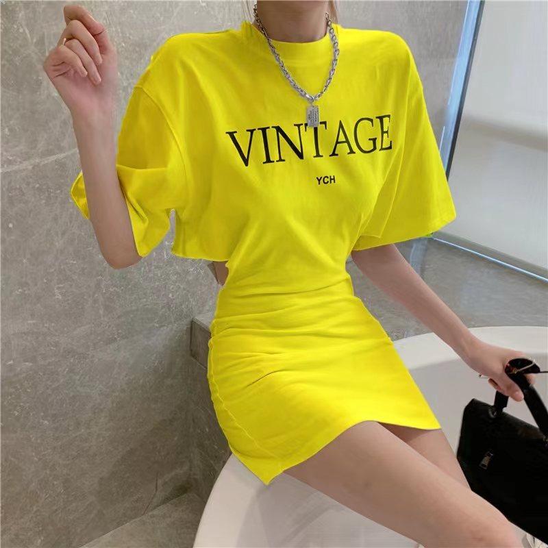 Sexy Split Short Sleeved T-shirt