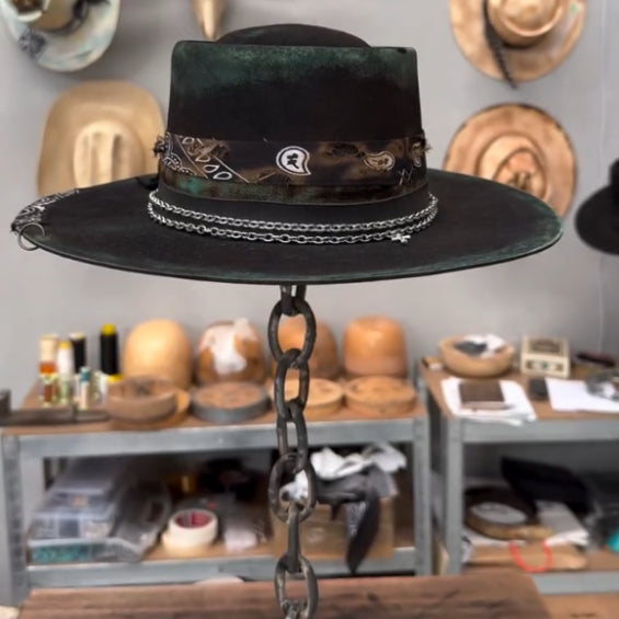 Vintage Pure Wool Felt Hat