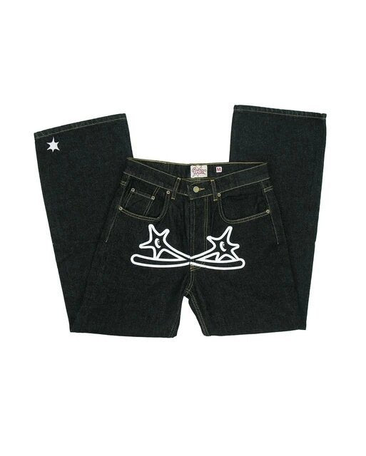 Men's Stylish Punk Straight Jeans