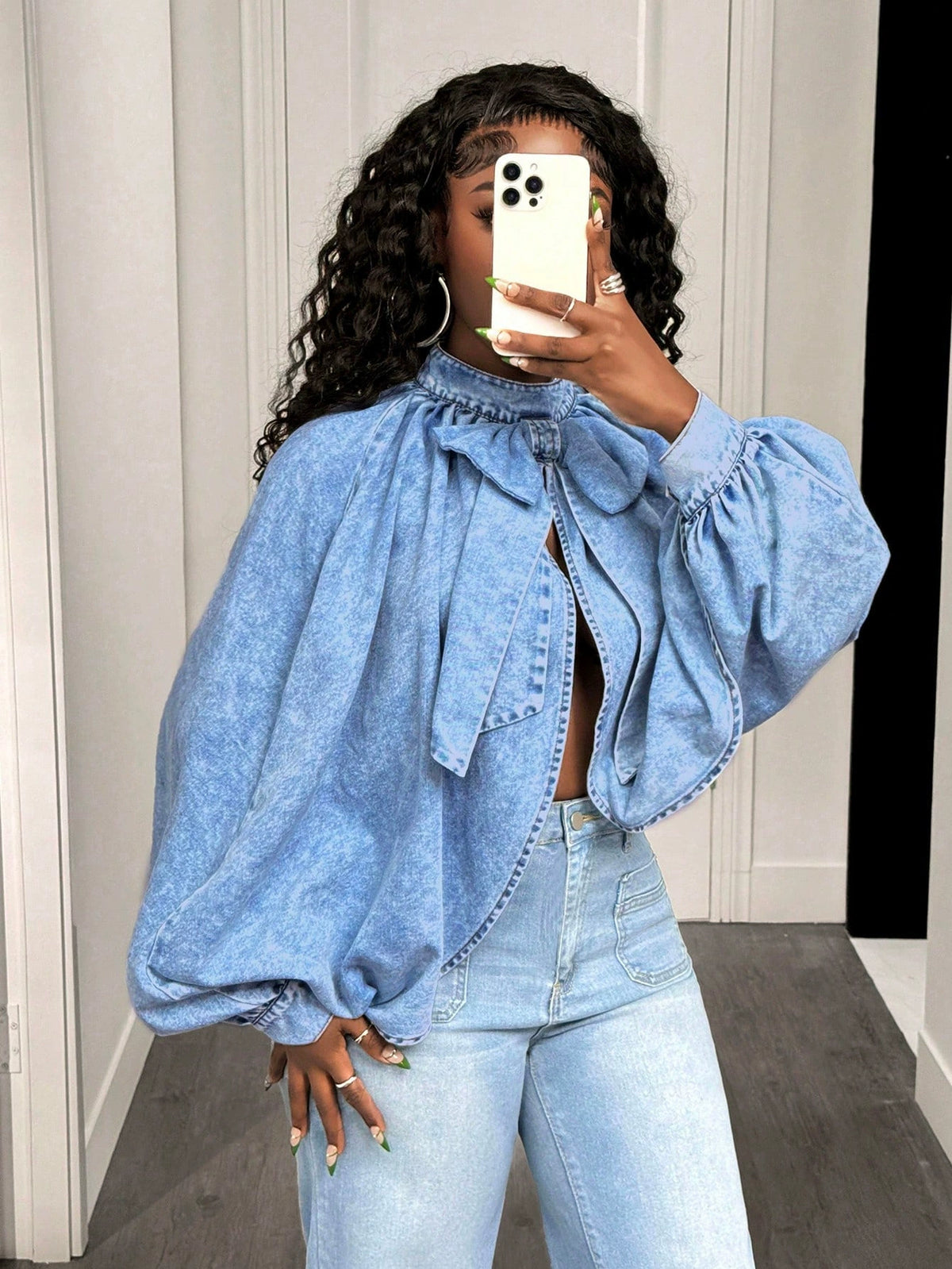 Video Games Denim Romper
