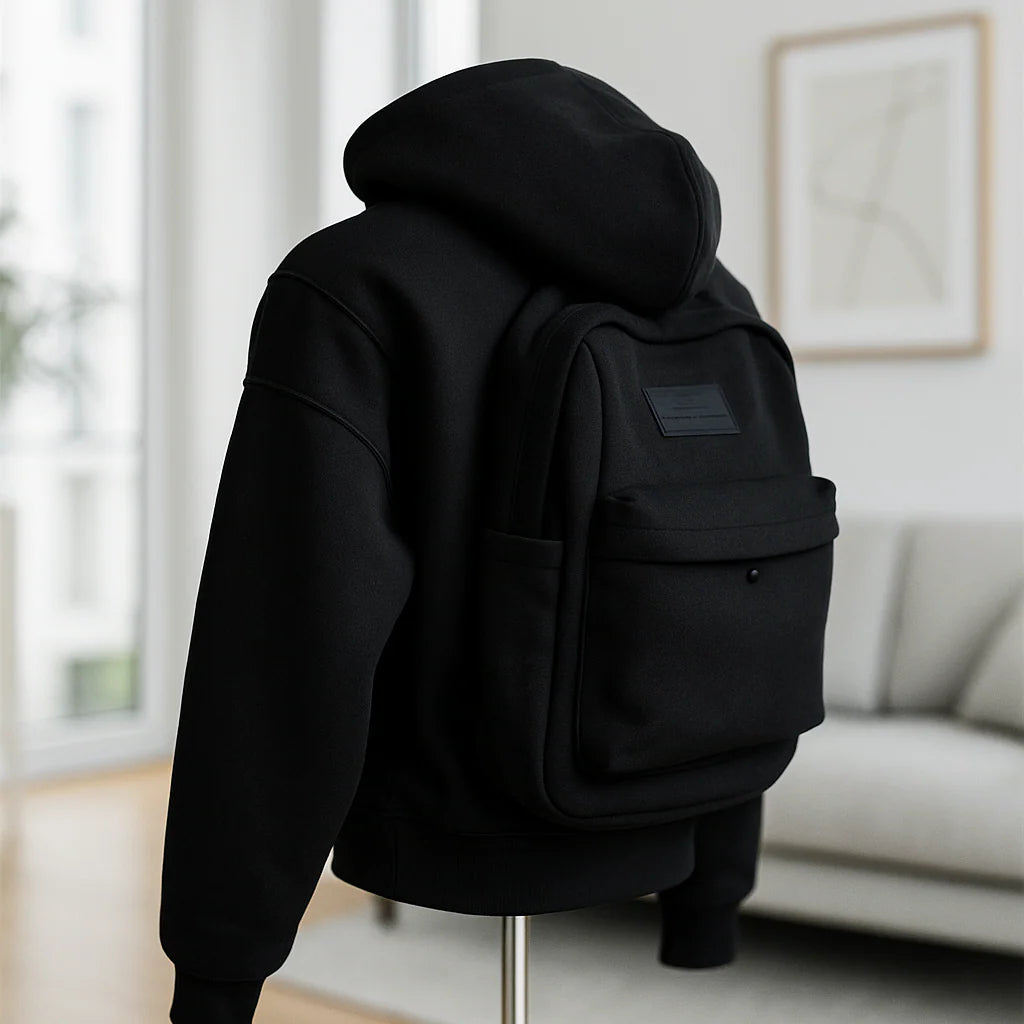 Global Travel Backpack Hoodie