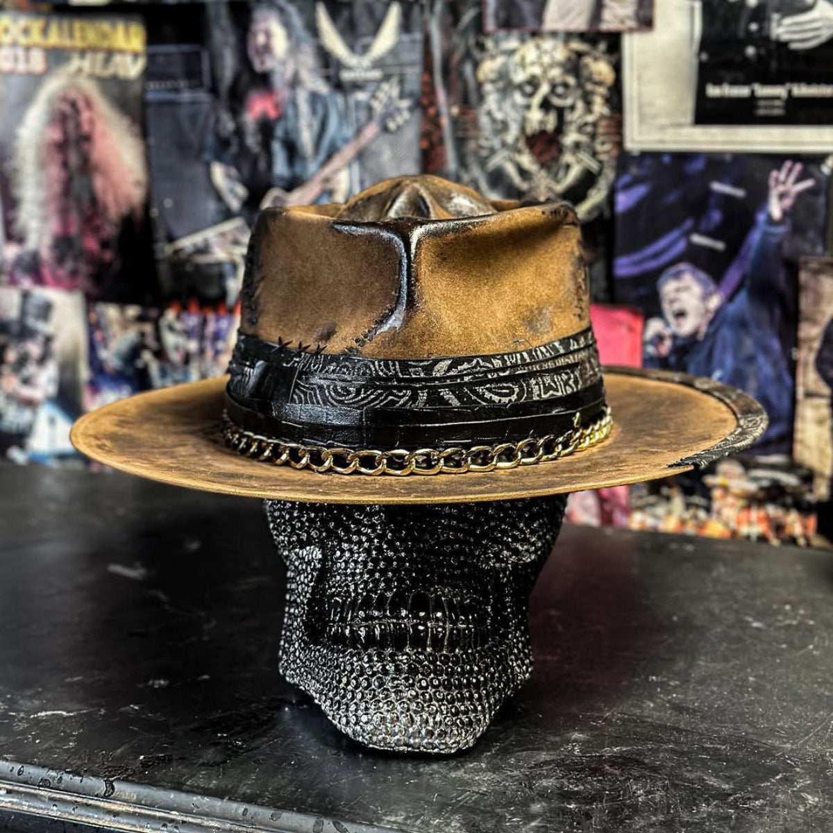 Skull Pure Wool Hat