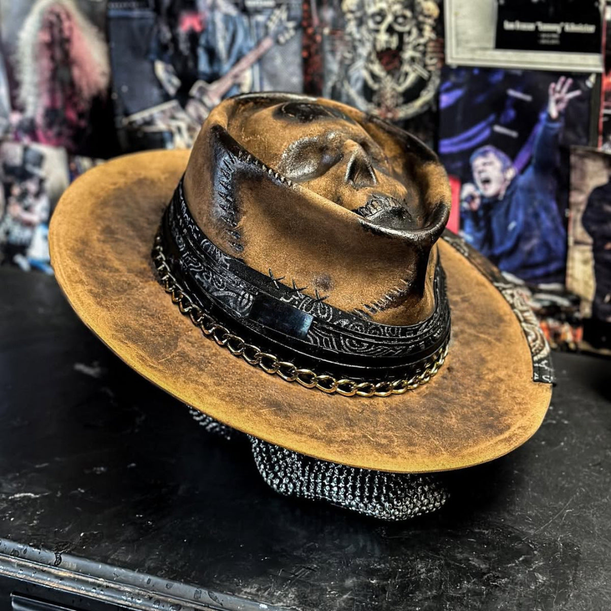 Skull Pure Wool Hat