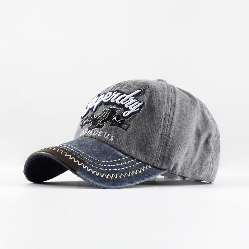 Embroidered Eagle Baseball Cap