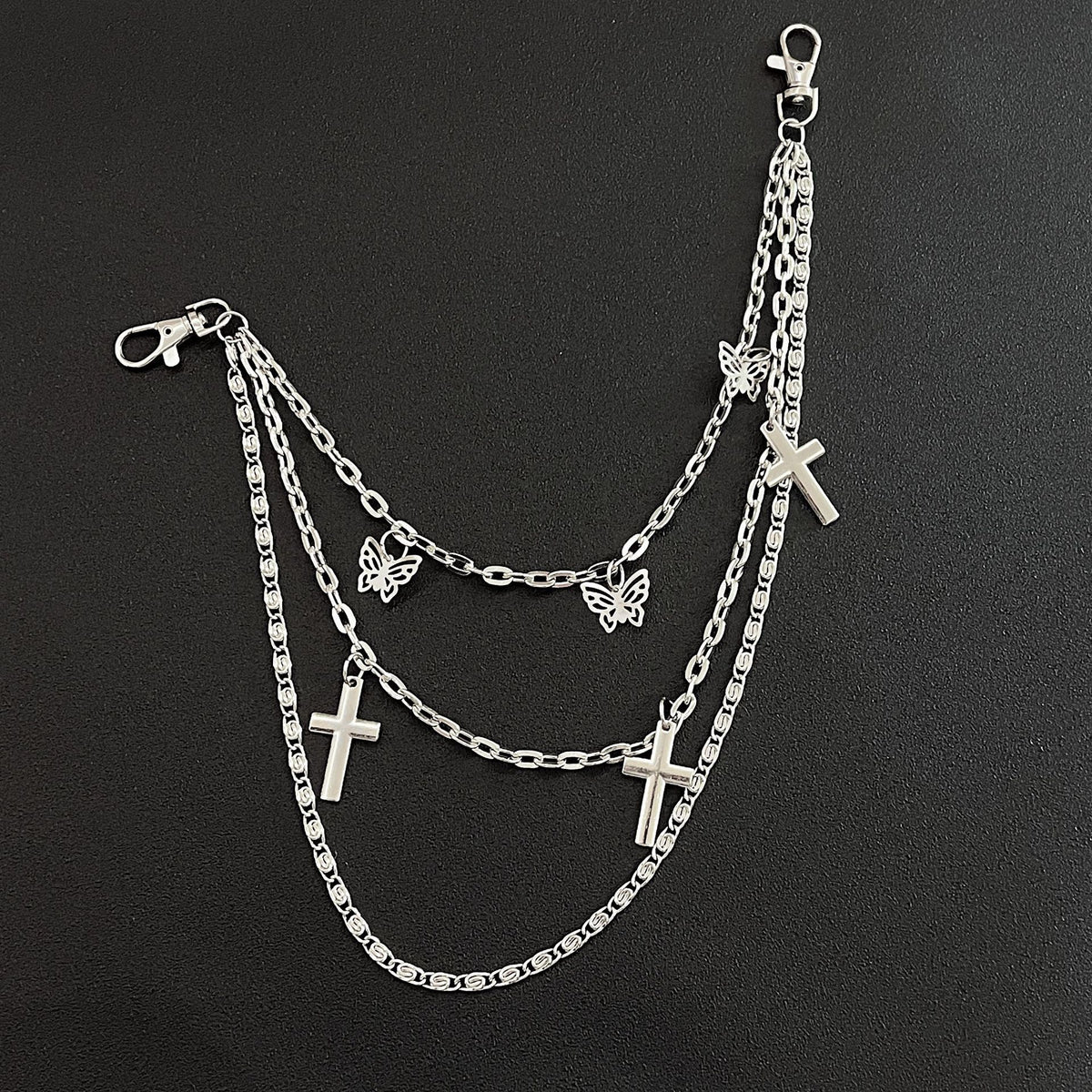 Fashion Butterfly Jeans Waist Chain