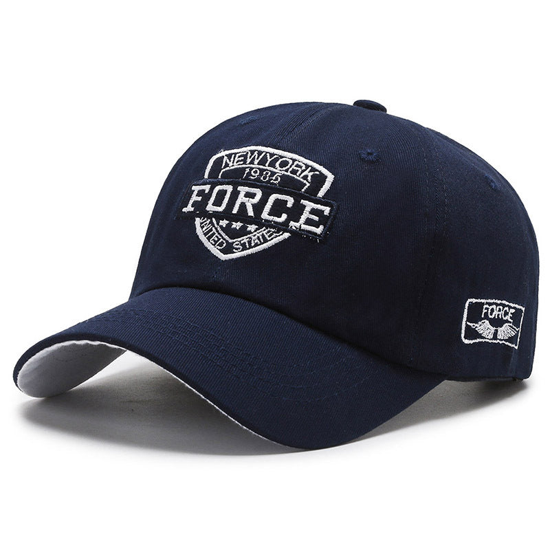 Embroidered Shield Cap