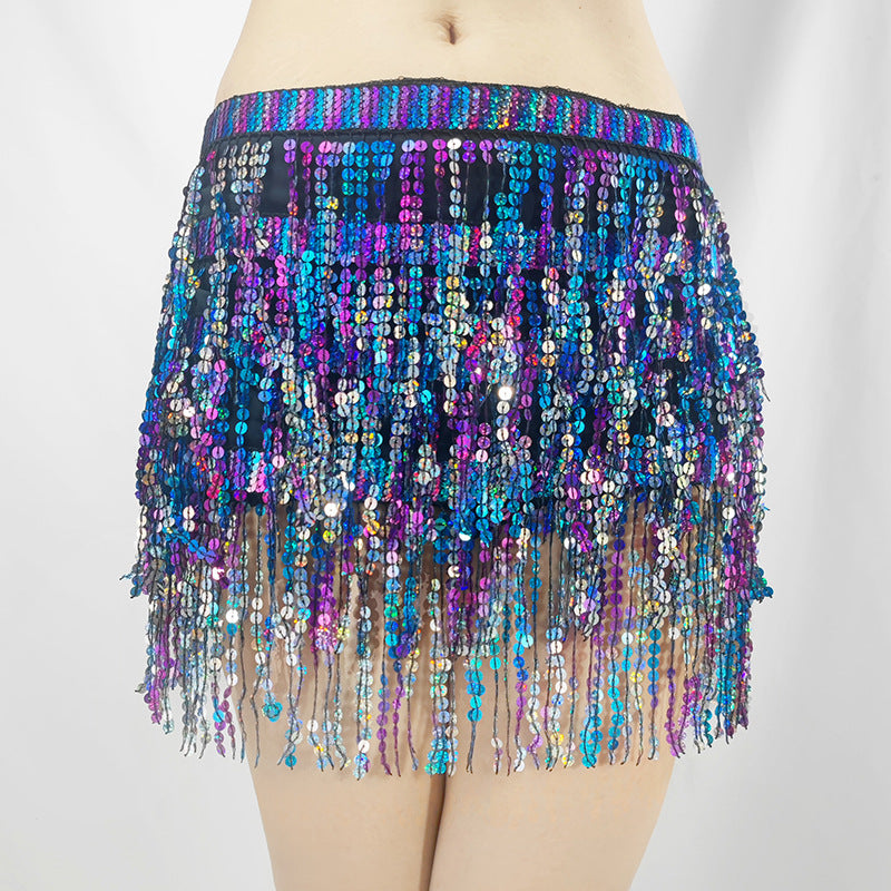Freestyle Tassel Soft Belt Elastic Skirt