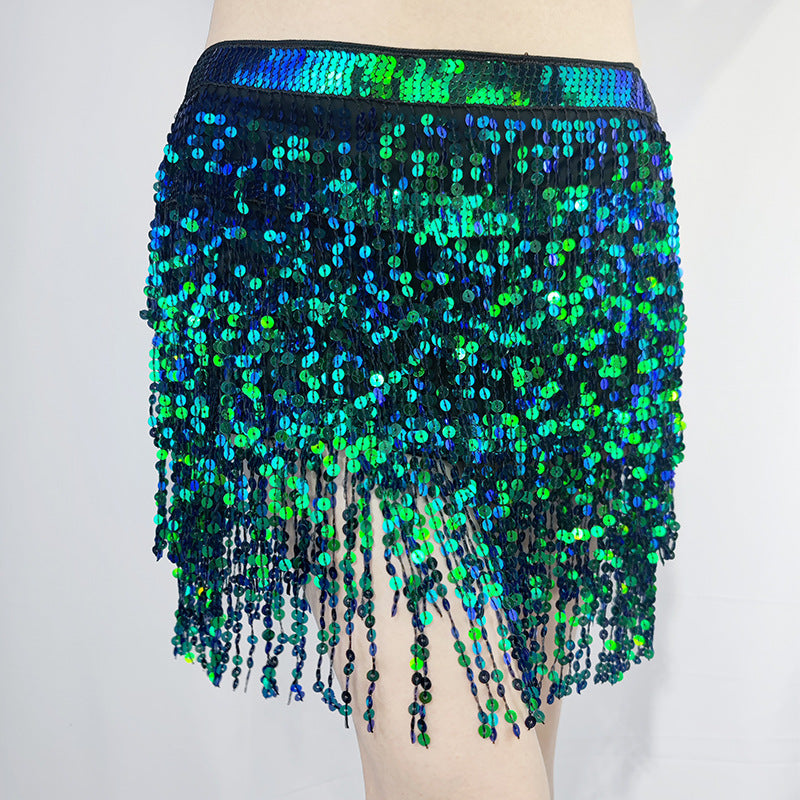 Freestyle Tassel Soft Belt Elastic Skirt