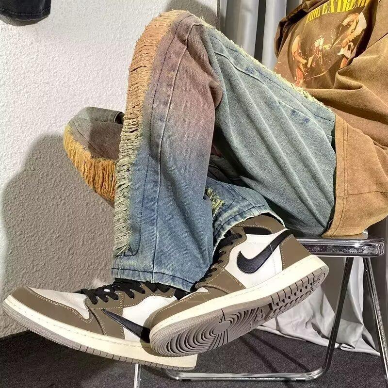 Men's Ripped Vintage Jeans