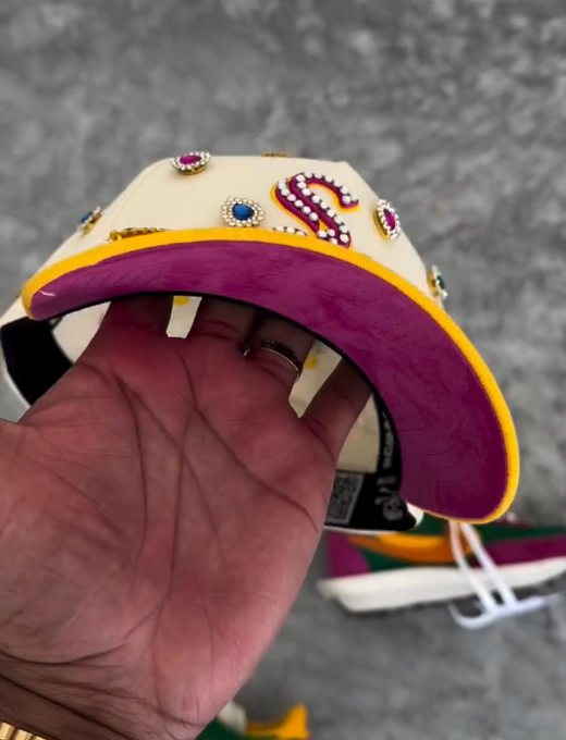 Carl Downs Rhinestones Cap
