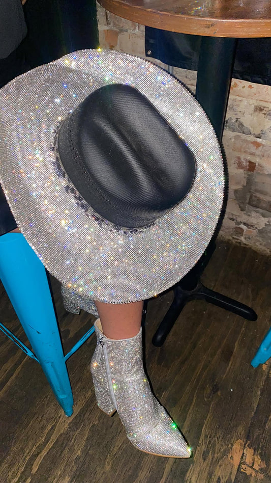 Shiny Rhinestone Hat