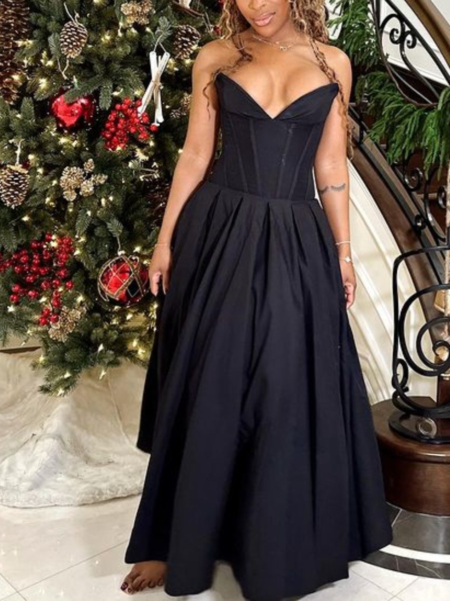 Princess Black Dress