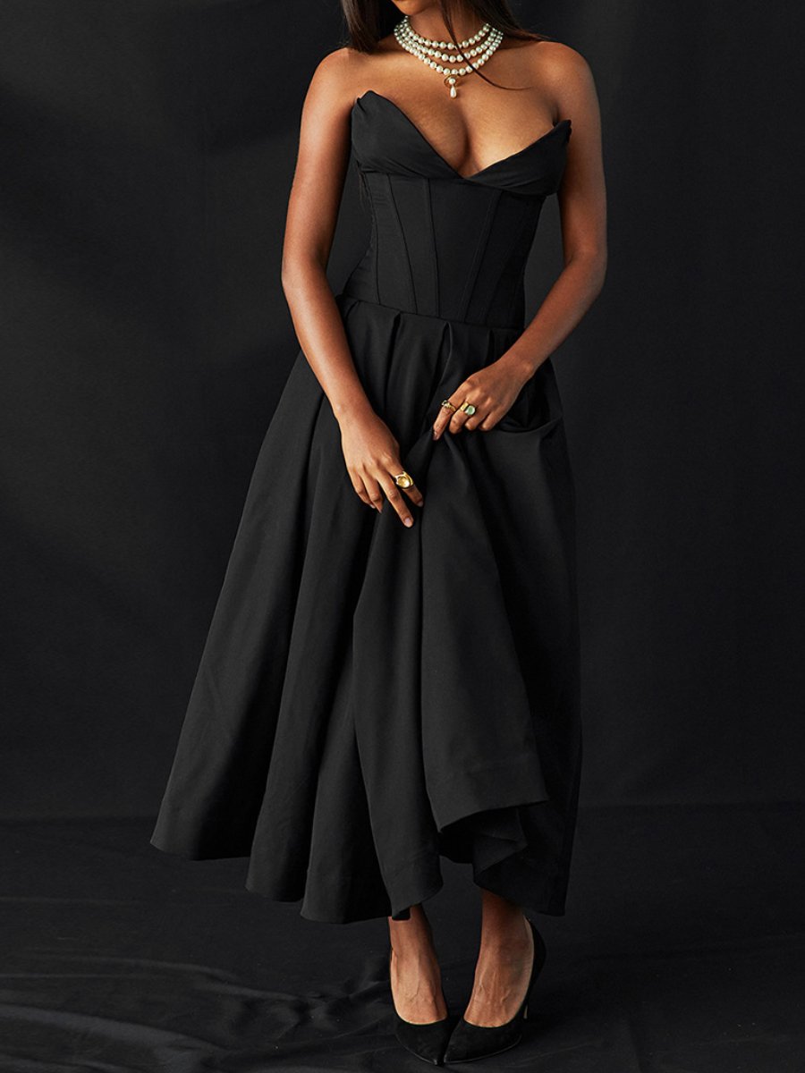 Princess Black Dress