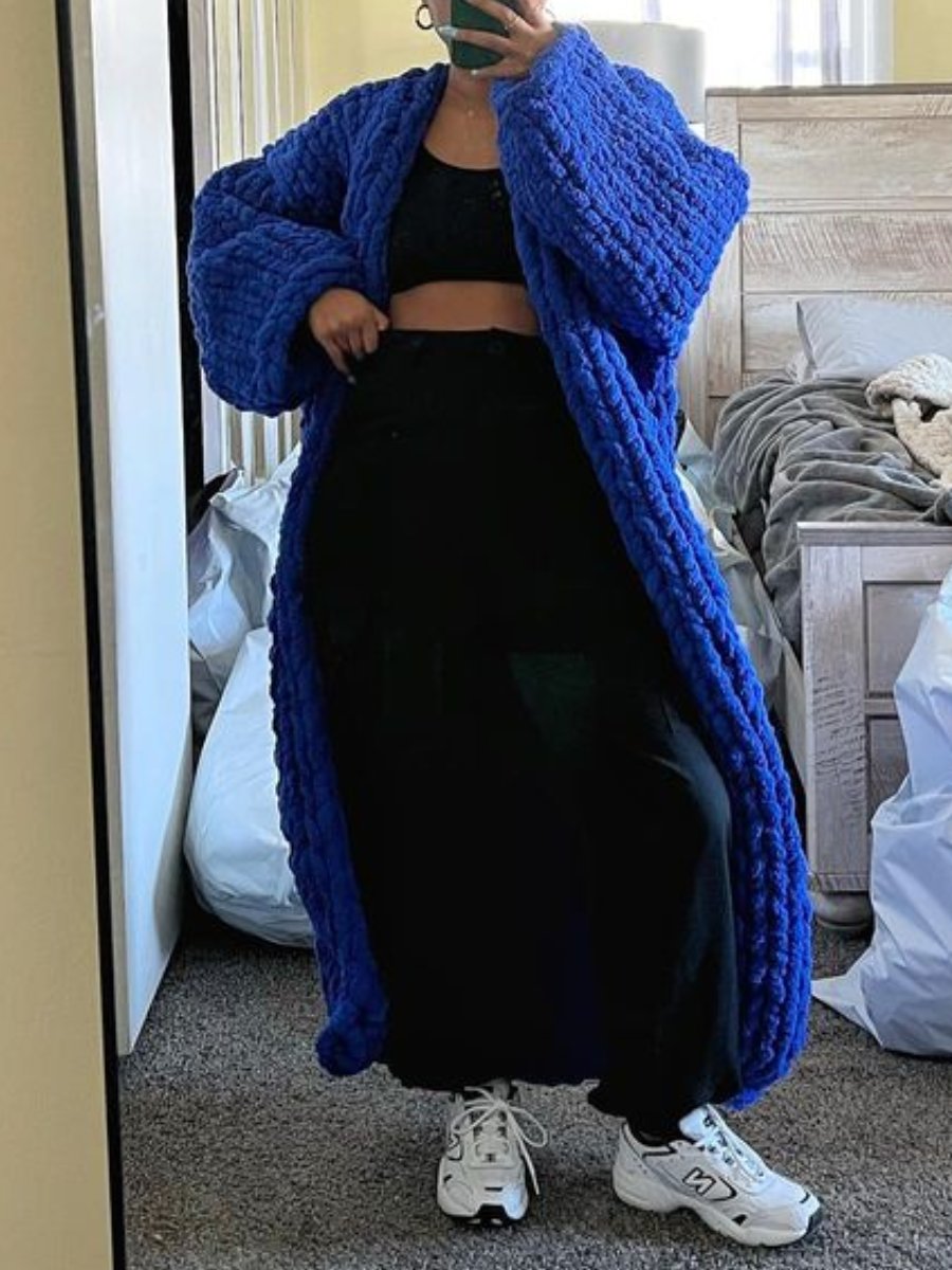 The Oversized Knit Cardigan