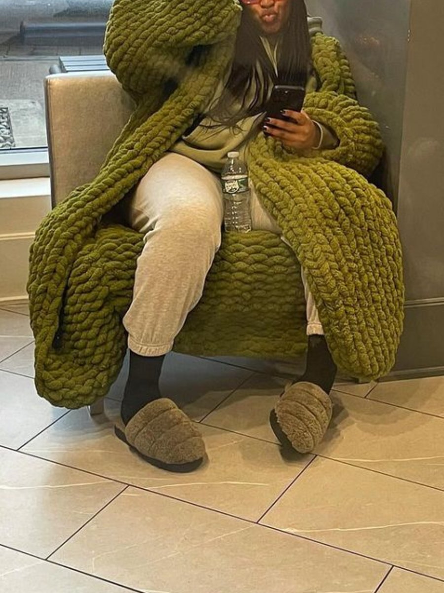 The Oversized Knit Cardigan